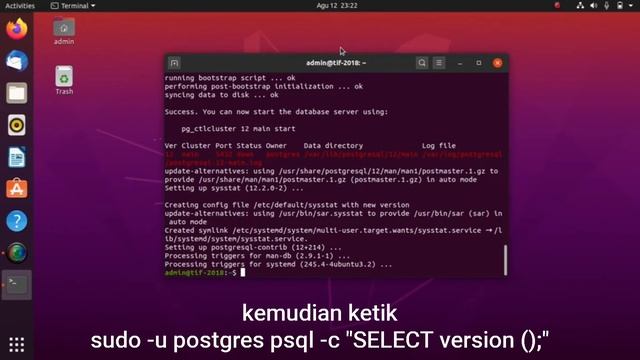 Tutorial Install PostgreSQL di Linux Ubuntu смотреть онлайн