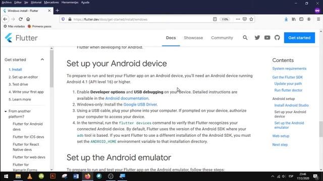 4 Instalando Plugin de Flutter en Android Studio смотреть онлайн