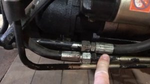 Подсоединение гидрораспределителя Кентавр т-244 pro.