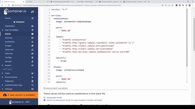 Saját platform építése docker swarm alapokon 6. rész - traefik routing beállítása смотреть онлайн