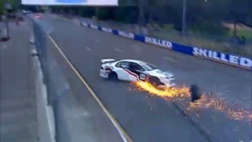 Аварии на гонках 