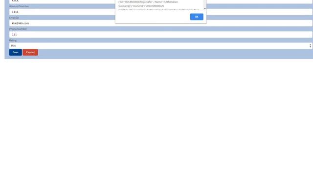 How to i fetch the ID Value from the JSON Stringify Response which i get after saving an Account... смотреть онлайн