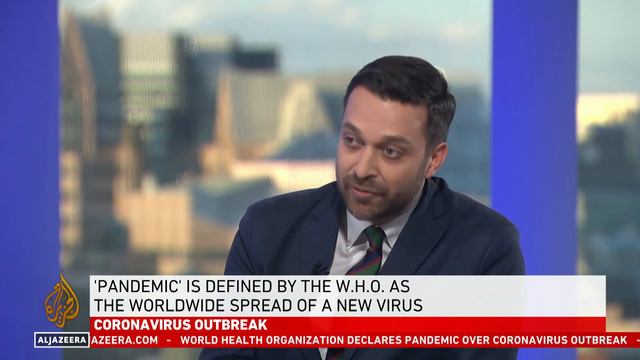 WHO declares coronavirus outbreak a pandemic смотреть онлайн