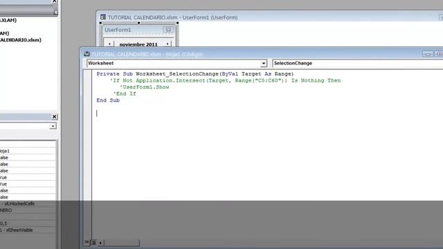Programación en Excel 2010 Cómo hacer un calendario emergente смотреть онлайн
