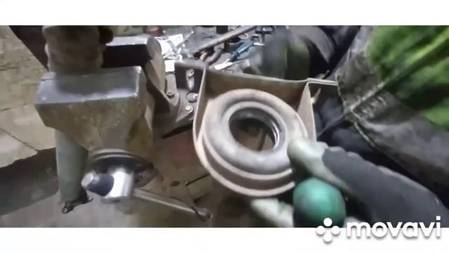 Замена подвесного подшипника вито 639 Vito (самого подшипника) своими руками