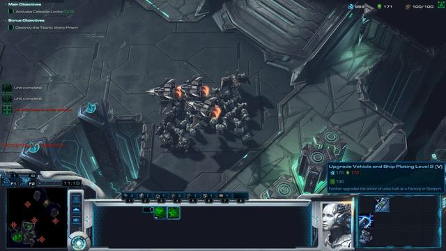 StarCraft 2 LotV Co-op Campaign (Terran Edition) Mission 9 - Temple of Unification смотреть онлайн