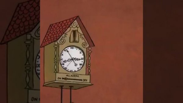 Pink panther and the alarm clock