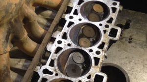 Замер компрессии при сгоревшем клапане