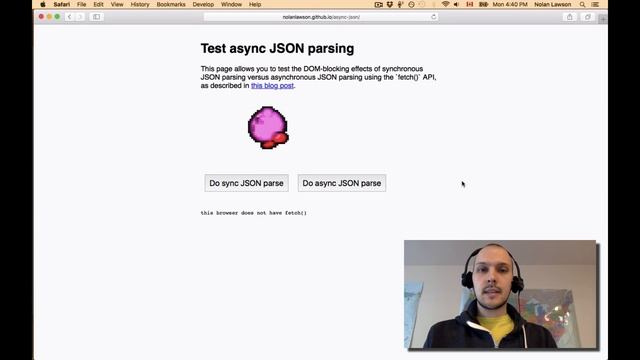 Asynchronous non-blocking JSON.parse? Not so fast смотреть онлайн