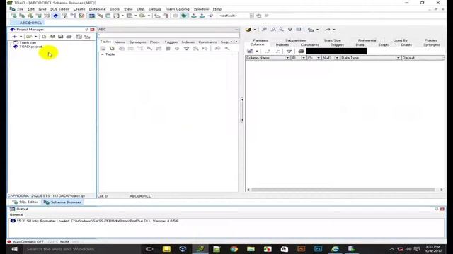 Oracle User Permission & Table create by Toad, Sqldeveloper смотреть онлайн