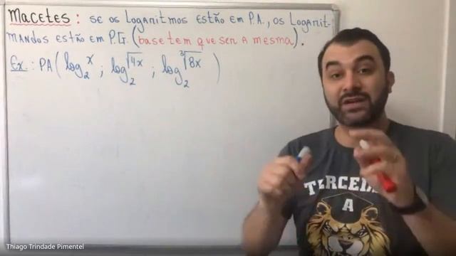 #11 Macete: logaritmos em P.A., logaritmandos em P.G. смотреть онлайн