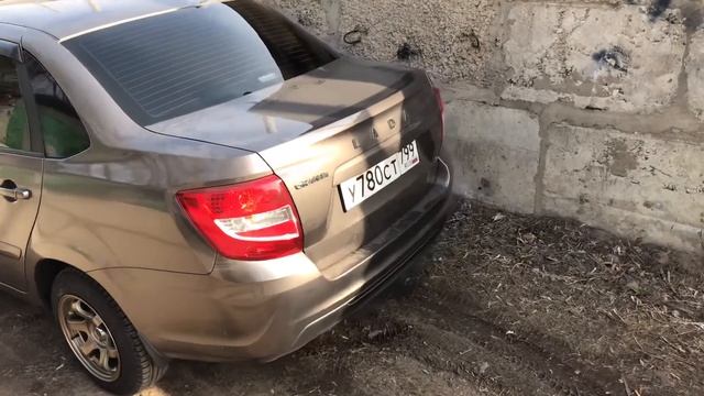 Амортизаторы багажника Granta FL смотреть онлайн