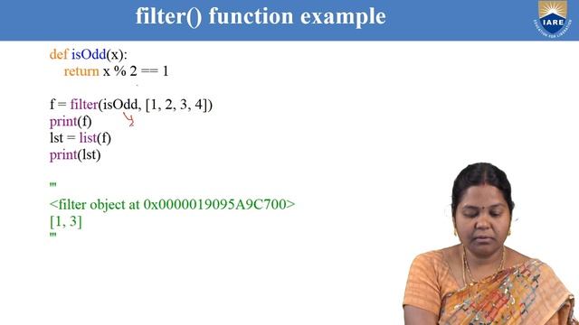Map, Filter and Reduce functions by Ms B Padmaja смотреть онлайн
