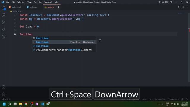 Creating an Blurry Loading Page Using Pure HTML, CSS and Javascript смотреть онлайн