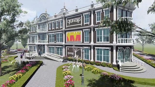 Проект ресторанного комплекса в г. Краснодар смотреть онлайн