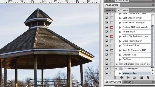 Photoshop Showcase: Vintage Action (HD) | смотреть онлайн