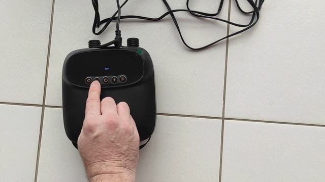 Насос двухступеневий для човнів ПВХ, SUP та іншого, з аліекспресс Airbank PUFFER D13 розпаковка смотреть онлайн