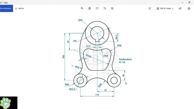 CATIA Training Course Exercises for Beginners 3 CATIA v5 Sketcher Drawing 2D смотреть онлайн