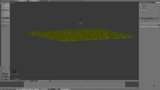 Blender tutorial: Low Poly Forest Assets with Grass and Trees + Partical System смотреть онлайн