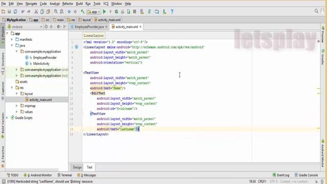 Android Tutorial - ContentProvider Example - Creating Database And Adding Employee To It - Part#3 смотреть онлайн