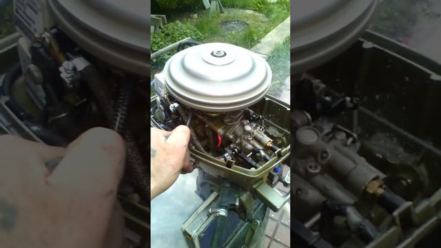 Лодочный мотор Johnson 4 1974 с эл.зажиганием смотреть онлайн