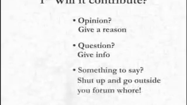 Forums - Posting & You (a bit of fun!) смотреть онлайн