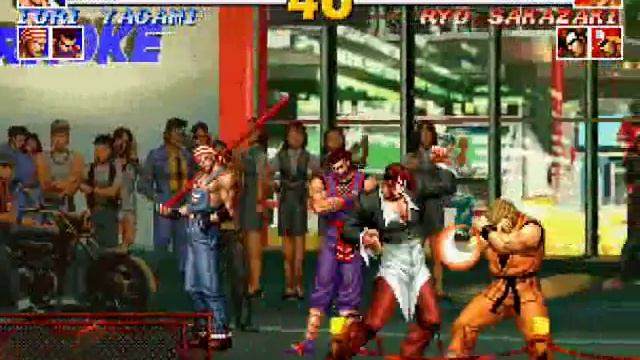 The King of Fighters 95 Gameplay [Iori's Team Part 1] смотреть онлайн