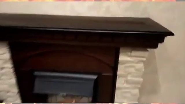 Каминокомплект Elford (античный дуб) с очагом Majestic LUX BL S от Real Flame смотреть онлайн