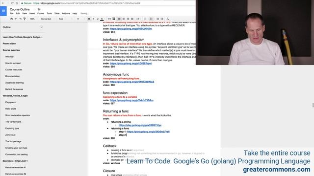 Return Func Golang смотреть онлайн