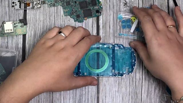 Восстановление PSP 1000 и прозрачные твари))) смотреть онлайн