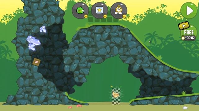 Bad Piggies. Серия 1: Плохие свинки учатся строить машинки, уровни 1-4 смотреть онлайн