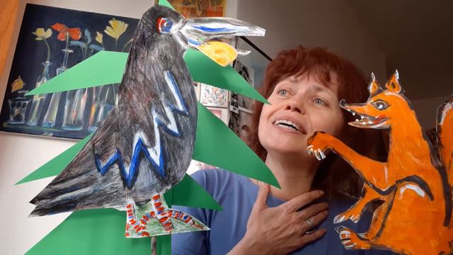 1.04.2020 Ворона и лисица. Крылов/ Сашкам и Ромашкам/ Berlin - Petersburg/ Oma für meine Enkel смотреть онлайн