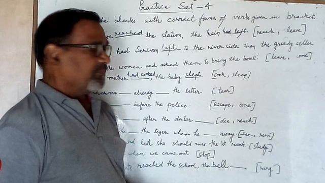 Practice Set 4 |Past Perfect Tense| смотреть онлайн