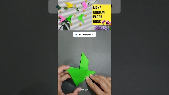 Make Origami Paper Bird | Pigeons | Dove | Origami Bird смотреть онлайн