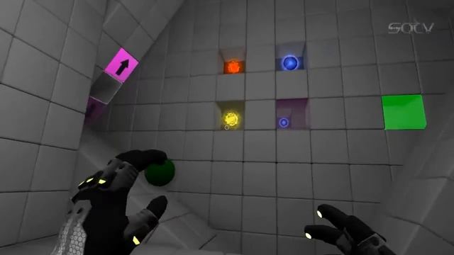 Обзор игры Q U B E смотреть онлайн