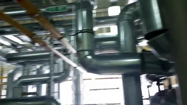 Крышная газовая котельная на котлах Viessmann Vitoplex 100 2" смотреть онлайн