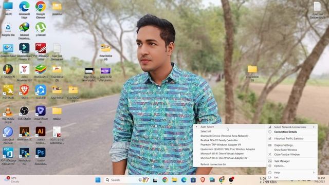 net speed monitor | meter in windows 11 | traffic monitor bangla tutorial смотреть онлайн