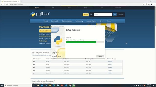 How to Install Python 3.8.3 in Windows 10 смотреть онлайн