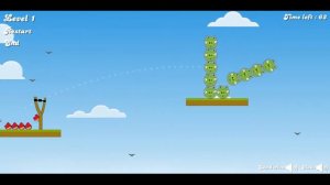 Злые птички против свинок флеш игра