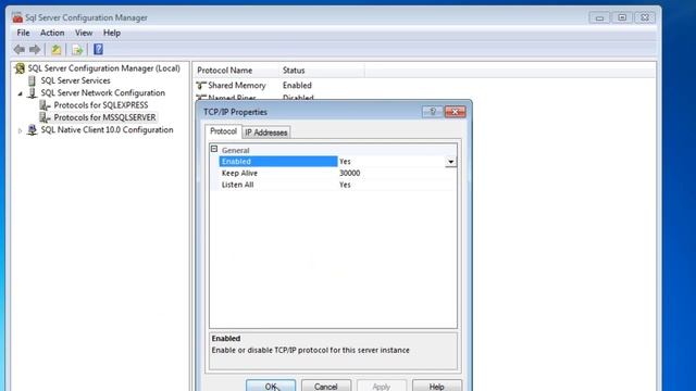Enable Remote Access in SQL Server смотреть онлайн