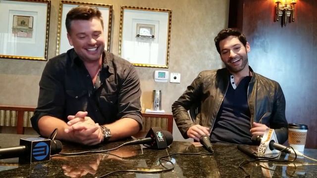 Interview with Tom Welling and Tom Ellis about Lucifer смотреть онлайн