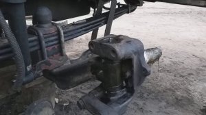 Выпрессовка шкворней МАЗ без помощи пресса.