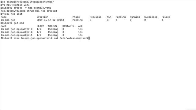 Installation of Volcano Framework and a Simple Demo of running MPI job смотреть онлайн