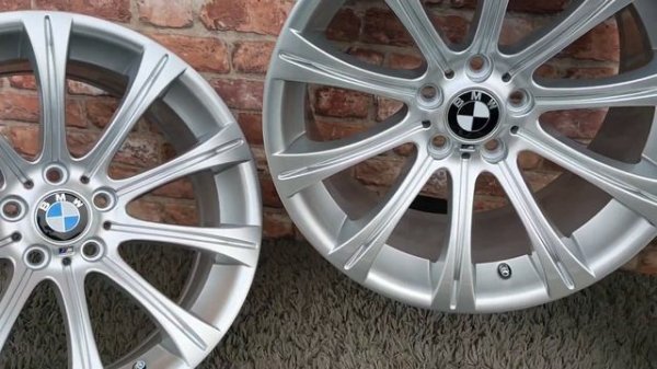 Style Styling 166 M packet pakiet 10 Spoke Wheels OEM Felgen felgi BMW M5 E60 8.5j ET12 9.5j ET28