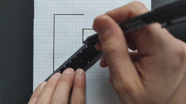 Как нарисовать 3Д куб на листке в клеточку. Сможет каждый! Рисуем по клеточкам. Удиви друзей! смотреть онлайн