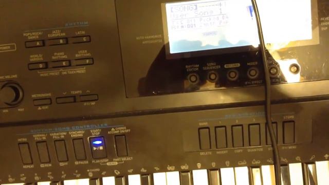 Gent Metal Track On The Casio Wk 6500 смотреть онлайн