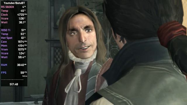 Assassin's Creed II | GTX 1050 Ti | 1080p FHD - 1440p 2K - 2160p 4K смотреть онлайн