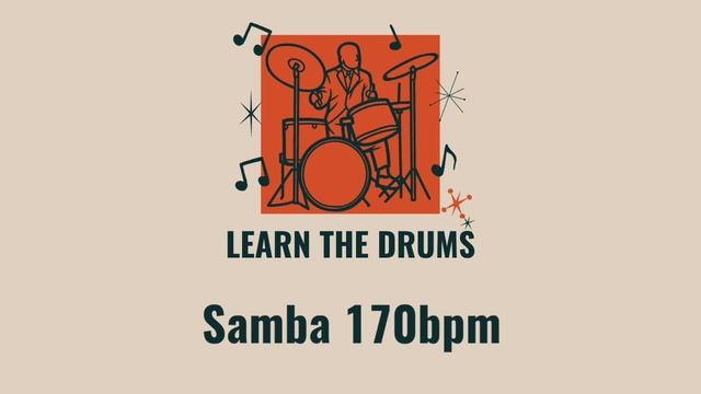 Drumless Tracks: Samba 170bpm