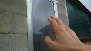 Обналичка окон из профнастила