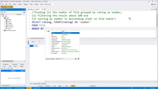 How many movies have the same rating?/SQL GROUP BY, HAVING/SQL Tutorial/Eng, Kor Sub смотреть онлайн